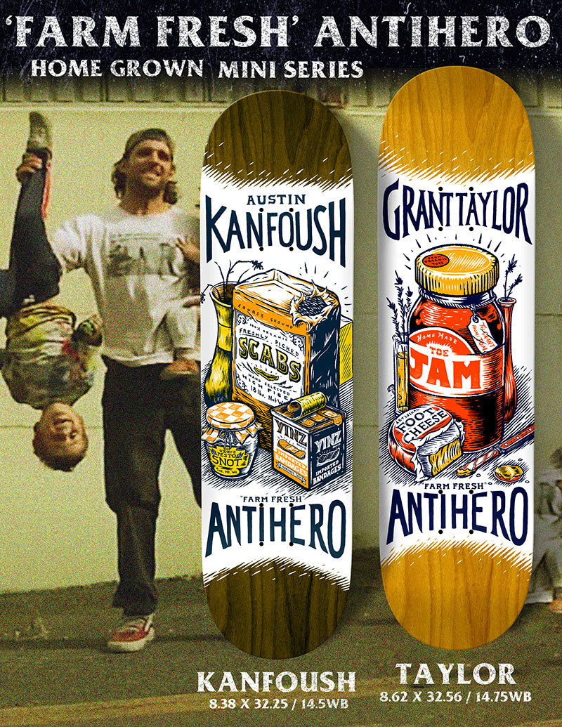 Antihero Skateboards: Spring 2023 Drop 1